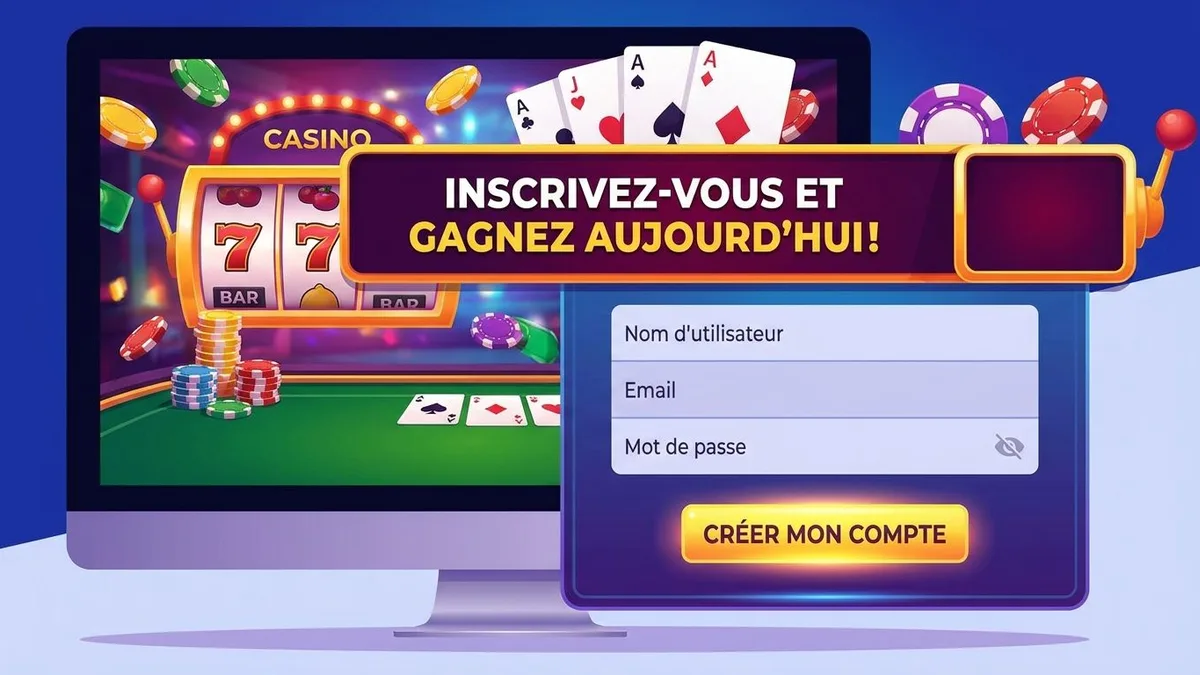 Inscription avec bonus